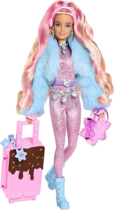 Mattel Barbie Extra Look Neve Barbie Extra Hpb Bambola Extra Look Neve
