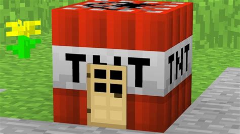 Tnt can be activated by any of the following methods: HOW TO LIVE INSIDE A TNT IN MINECRAFT! | Doovi