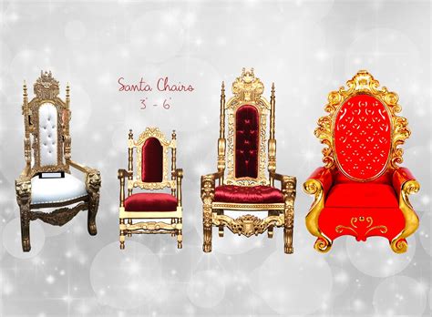 Seating is a must for every event, so why not consider renting our chairs to satisfy all your seating for more information about our chair rentals in los angeles, call bedazzle my events now. Santa Chairs « Los Angeles PartyWorks, Inc. | Equipment ...