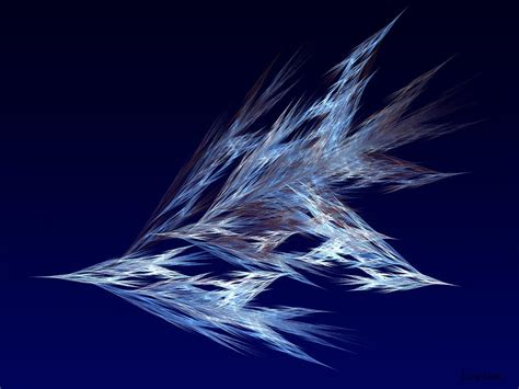 Fractals Birds In Flight Digital Art By Susan Savad Fine Art America