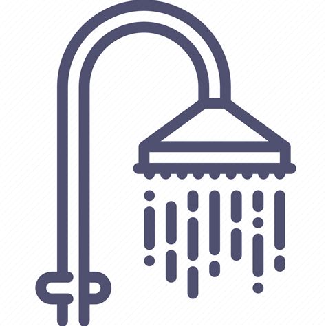 Bath Interior Shower Water Icon Download On Iconfinder