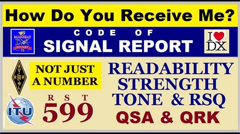 • tagalog has vos word. Ham Radio Basics | Code of Signal Report : Not Just A ...
