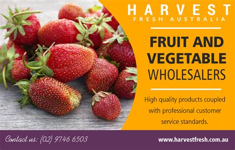 Fruit And Vegetable Wholesalers