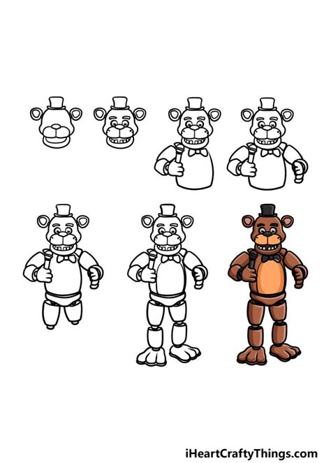 How To Draw Freddy Fazbear From Five Nights At Freddys Freddy Porn Sex Picture