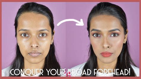 Makeup Contouring Techniques For Broad Forehead Saubhaya Makeup