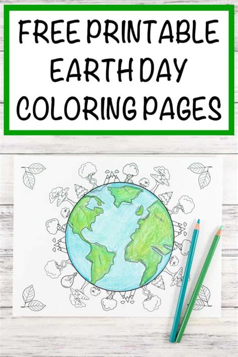 I curated these free earth day coloring pages just for you! 20+ Earth Day and Environmental Coloring Pages - The ...