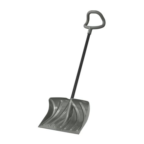 Suncast 20 In Poly Snow Shovel With 52 In Steel Core Handle In The Snow