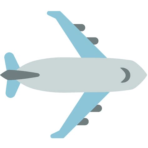 Airplane emoji clipart. Free download transparent .PNG | Creazilla png image