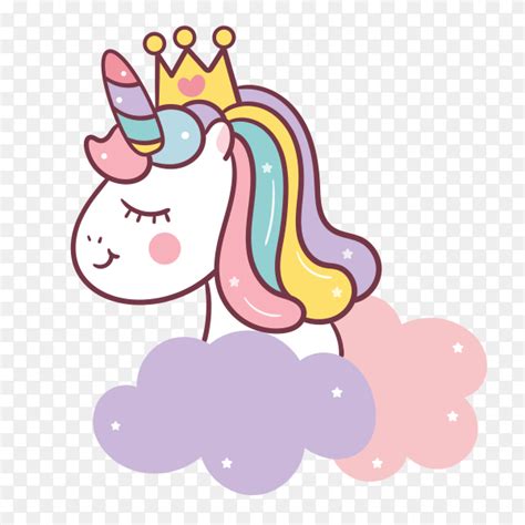 Cute Unicorn Heads Vector Sky Png Similar Png