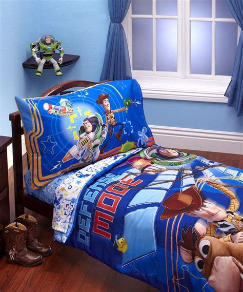 Look At This Toy Story Defense Mode Four Piece Toddler Bedding Set On