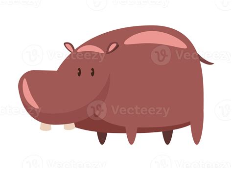 Hippo Cartoon Character 17221612 Png