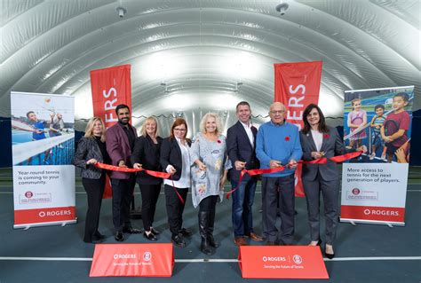 Tennis Canada And Rogers Host Grand Opening Of Completed Year Round
