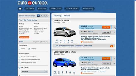 Travel Tips How To Rent A Car In Europe Youtube