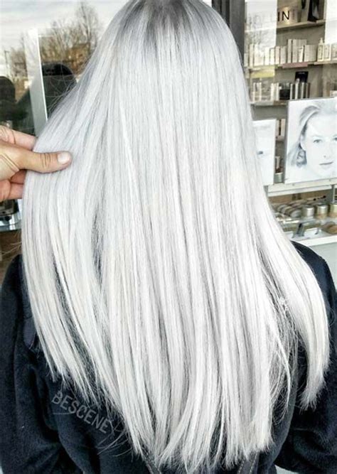 Silver Hair Trend 51 Cool Grey Hair Colors To Try Artofit