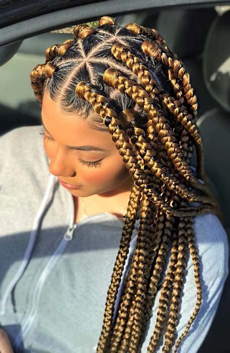 41 Pretty Triangle Braids Hairstyles You Need To See Stayglam Stayglam