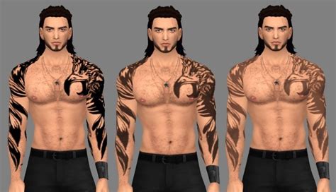 Gladios Tattoo By Deathbyweske At Simsworkshop Sims 4