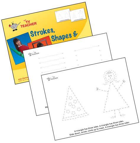Alphabet games and activities for english kids lessons. SSSW- Strokes Shapes & Scenes Workbook - The TV Teacher