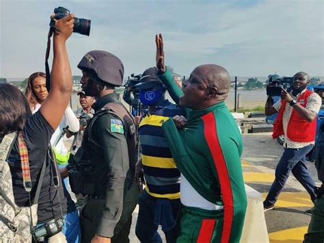 Breaking News Police Arrest Patrick Eholor Other Endsars Protesters At Lekki Toll Gate