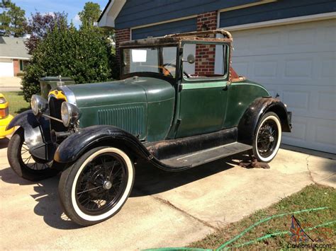 1929 Ford Model A Sport Coupe Hotrod Hotrod Project Traditional