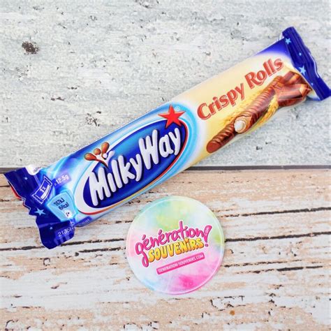 Milky Way Crispy Rolls Génération Souvenirs