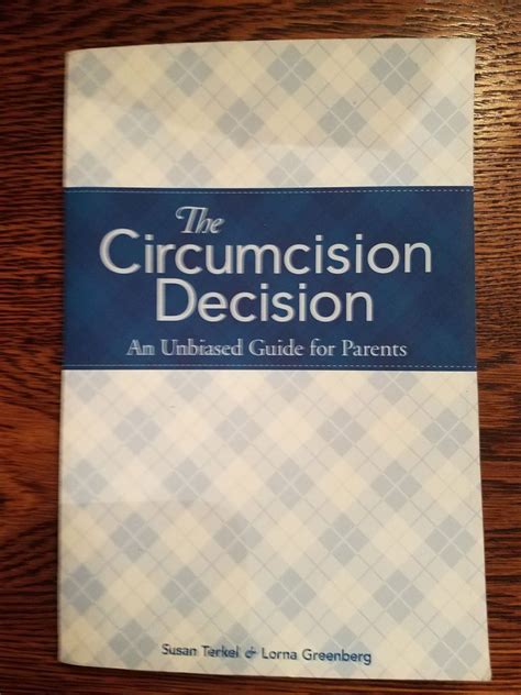 Book The Circumcision Decision An Unbiased Guide For Parents The