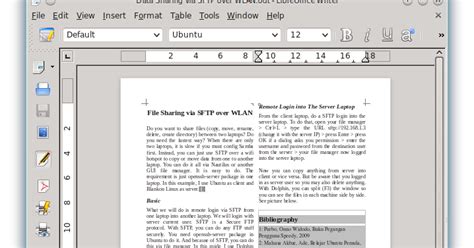 Creating Basic Bibliography in LibreOffice