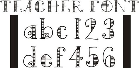 67 Free Fonts For Teachers Teacher Fonts Free Teacher Fonts