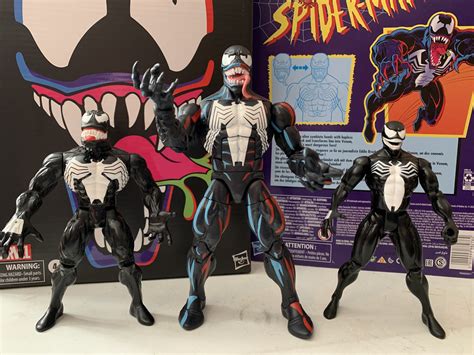 Hasbro Pulse Con Exclusive Marvel Legends Series Venom The Nostalgia Spot