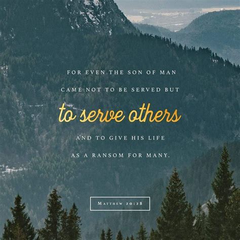 Jesus Came To Serve Others To Give His Life For Us We Are To Live Our