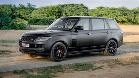 Range Rover Vogue 2020 Peelable Paint Matte Black Youtube