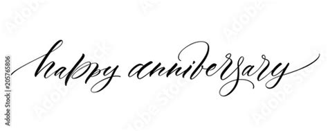 Cursive Writing Happy Anniversary Calligraphy Fonts A