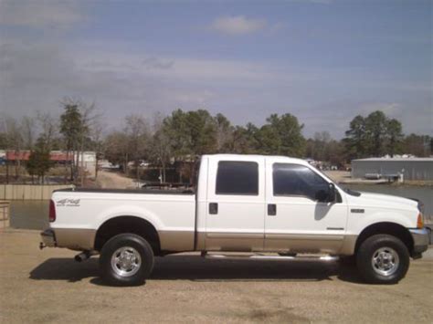 Sell Used 2001 Ford F250 Crew Cab Short Bed Lariat 73 Diesel Nice