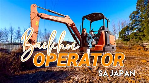 Japan Kaitai Backhoe Operator Pinoy Construction Worker 日本 解体工事 Youtube