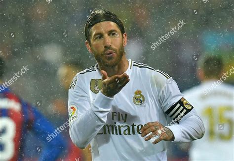 Real Madrids Sergio Ramos Celebrates After Editorial Stock Photo