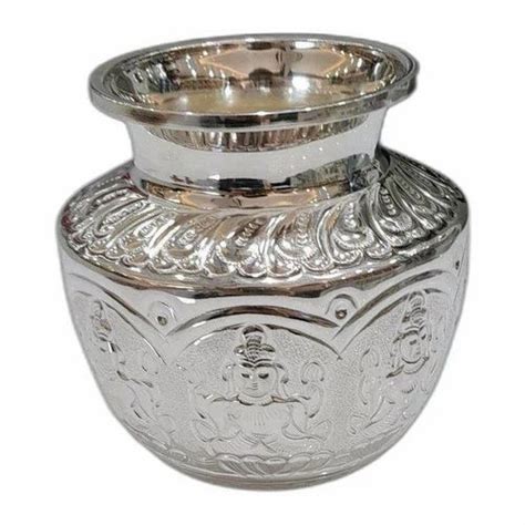 Polished Round Silver Pooja Kalash At Rs 16000piece In Bengaluru Id