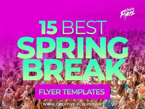 Download 15 Best Spring Break Flyer Psd Creativeflyers