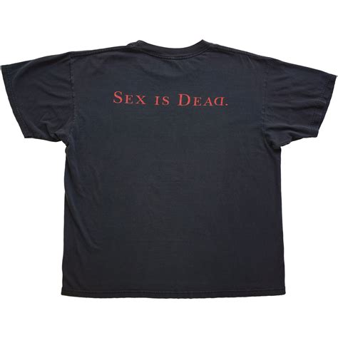 vintage marilyn manson t shirt sex is dead black shirts world