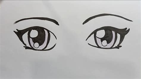 How To Draw Anime Eyes Step By Step For Beginners