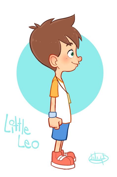 Little Leo Turn Around  By Luigil On Deviantart Cartoon Character
