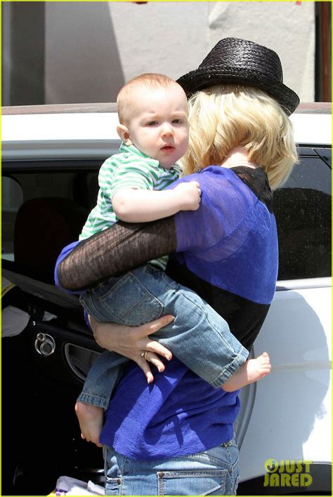 Photo January Jones Lunch With Xander 14 Photo 2660661 Just Jared