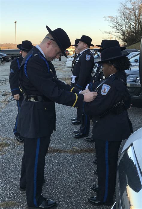 Honor Guards And Line Of Mourners At Funeral Of Slain Baltimore Officer