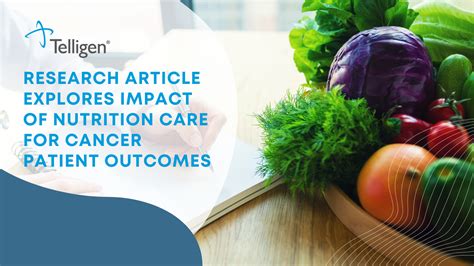 Research Article Explores Impact Of Nutrition Care For Cancer Patient