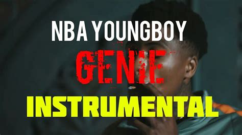 Nba Youngboy Genie Instrumental Prod By Izm Youtube