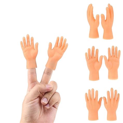 Creative Mini Finger Toys Finger Puppets Tiny Finger Hands Small Hand