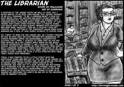The Librarian Page 1 By Karmagik Hentai Foundry