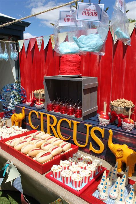 piece of cake vintage circus ~ real party feature circus birthday party theme carnival