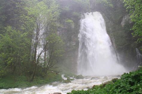 Cascade De Flumen Jura Franche Comte France