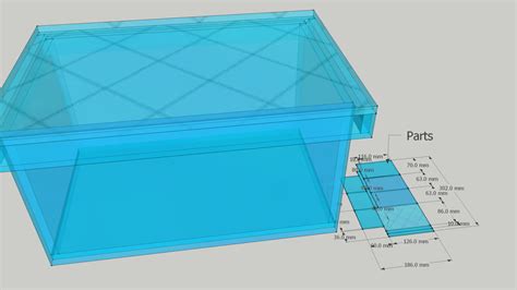Plexiglass Box With A Lid 3d Warehouse