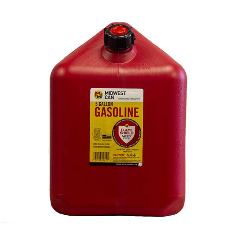 5 Gallon Gasoline Can Midwest Can Company