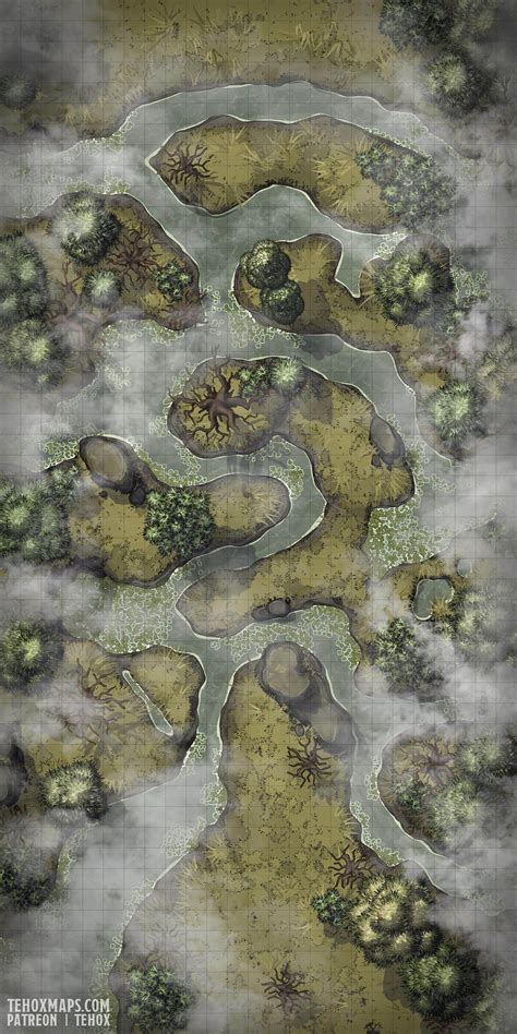 Swamp Encounters Foggy By GamaWeb On DeviantArt Fantasy World Map Dungeon Maps Dnd World Map